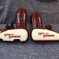 1929 Harley Davidson – Traditional Pinstripes & Handpainted Fuel Tank Lettering